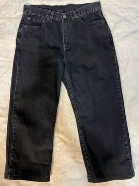 Levi's Men's Black Jeans, 565.